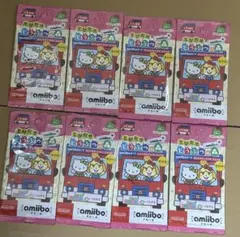 amiibo どうぶつの森　8パックセット