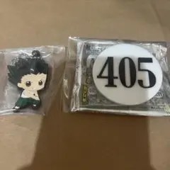 ハンターハンター 冨樫義博展 ナンバープレートアクリルバッジ＆ステッカー ゴン
