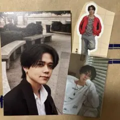 INI Viva la vita トレカ ポストカード ステッカー 藤牧京介