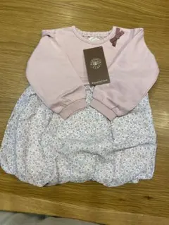 ビケットクラブ 花柄ワンピース 90