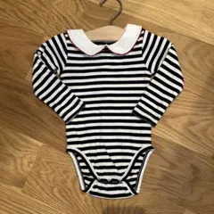 jacadi ジャカディ　ボーダー　ロンパース　12M 74cmのサムネイル