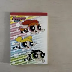 パワーパフガールズ メモ用紙 バブルス ブロッサム バターカップ A6