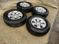 トヨタ純正 17インチ ホイール タイヤ　プラド