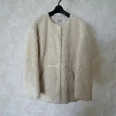 【グリーンレーベルリラクシグ】ボアコート