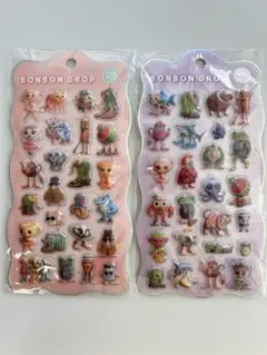 イタリアンブレインロット　ボンボンドロップシール　ぷくぷくシール　2枚セット