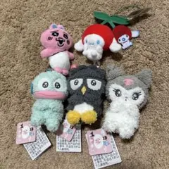 ぬいぐるみマスコット 5体セット