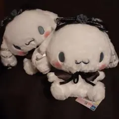 シナモロール ダークブラックBIGぬいぐるみ 2体セット シナモン