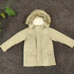 プティマイン　キッズ用　コート　ベージュ　サイズ110　美品