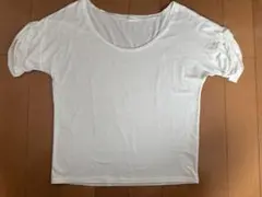 PINCEAU ホワイト リボンスリーブ Tシャツのサムネイル
