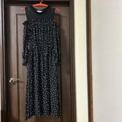 ドット柄、ワンピース pumpkin パンプキン