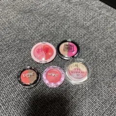 付録ミニコスメセット　(チーク　アイシャドウ等)
