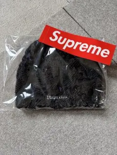 シュプリーム　ニット帽　黒
