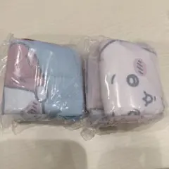 ちいかわ　サンリオキャラクターズ　エコバッグ2点ガチャハチワレキティシナモン