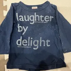 デニムダンガリー　Tシャツ　長袖　子ども服　男の子　90