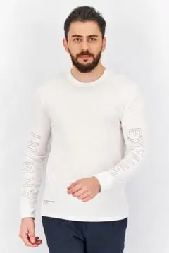 ARMANI EXCHANGE 長袖カットソー ホワイト