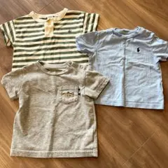 ブランドTシャツ３枚セット♡ ノースフェイス ラルフローレン プチバトー