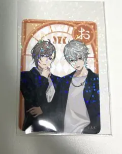 かるた風ポストカード　ららぽーと堺限定デザイン　葛葉　叶　にじさんじ　大阪