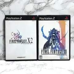 PS2ソフト ファイナルファンタジー10-2と12 RPG 【匿名配送・送料込】