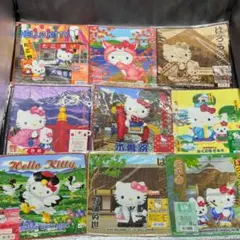 ハローキティ ご当地ハンカチ ~2005 9枚セット - メルカリ