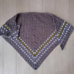 やこちゃん様　ハンドメイド　三角ショ—ル