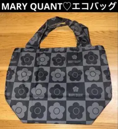 新品未使用♡MARY QUANT マリークワント♡マリクワ♡エコバッグ♡黒