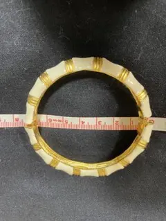 ロイヤルコペンハーゲン　ビンテージのレアなブラウンフラワー陶器のバングルお洒落！ ロイヤルコペンハーゲン ビンテージのレアなブラウンフラワー陶器の
