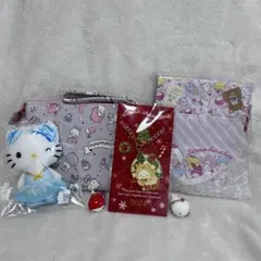 サンリオ Sanrio ポーチ チャーム マスコット ぬいぐるみ ハローキティ