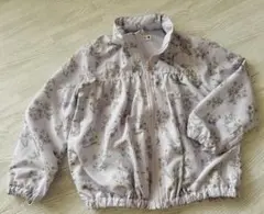 branshes ナイロンパーカー　春秋アウター　花柄　120