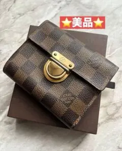 ルイヴィトン 三つ折り財布 モノグラム ポルトフォイユ コアラ★正規品 LOUIS VUITTON（ルイ・ヴィトン） 新品同様 モノグラムマルチカラー