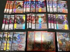 デュエマ　異次元の超獣使い　葛葉デッキ　パーツ　9種32枚セット　foilあり