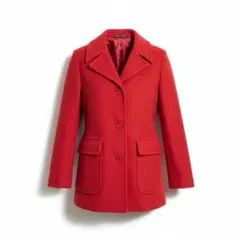 INÉD 赤いチェスターコート