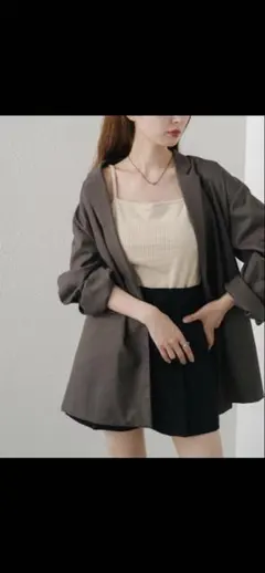 Kastane デザインオーバーシャツジャケット