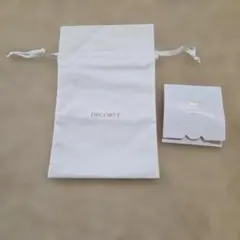 DECORTÉ ホワイト巾着& tough wear solid サンプル