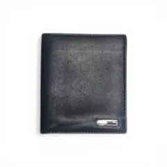 【希少・ヴィンテージ】GUCCI グッチ 二つ折り財布 Gメタルプレート