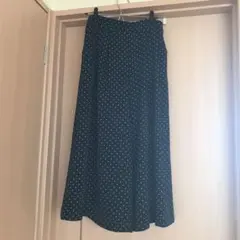 ロングプリーツキュロット