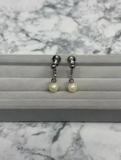 美品 アコヤ真珠 本真珠 パール イヤリング 5.5mm アクセサリー