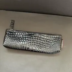 黒いクロコダイル風筆箱