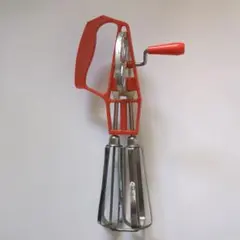 ハンドミキサー 泡だて器 手動式　昭和レトロのサムネイル