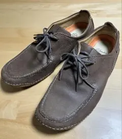 美品★Clarks FLEXLIGHT ブラウン カジュアルシューズ 7Gのサムネイル
