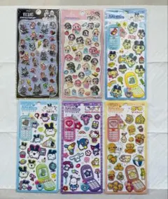 プチドロップステッカー　平成はっぴーフォン　ディズニー　たまごっち　サンリオ