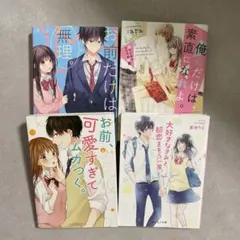 ケータイ小説文庫&野いちご文庫　4冊セット