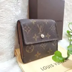 美品★ルイヴィトン ポルトモネビエカルトクレディ Wホック モノグラム