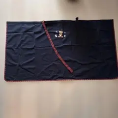 familiar 授乳ケープ ネイビー クマ刺繍