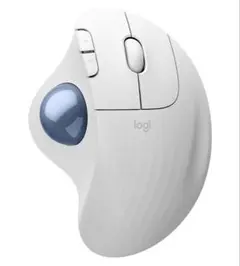 美品　ロジクール 静音 ワイヤレス トラックボールマウス M575SPOW 白