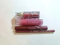 ティント、マスカラ、アイライナーセット