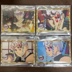 鬼滅の刃　宇髄天元　ホログラム缶バッジ　4種セット