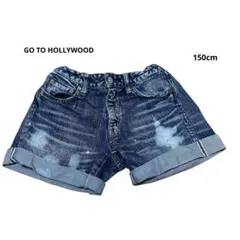 GO TO HOLLYWOOD デニムショートパンツ　150cm