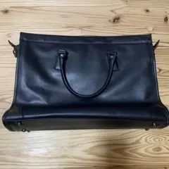 無地黒色　ビジネスバッグ　COMME CA ISMのサムネイル