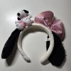 スヌーピー 耳付きカチューシャ ベル