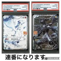 【連番】レシラム＆ゼクロム プロモカードパック 25th ANNIVERSARY